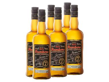 6 x 0,7-l-Flasche Spirituosenpaket Ron Rumbero Kubanischer Rum 7 Jahre 38% Vol