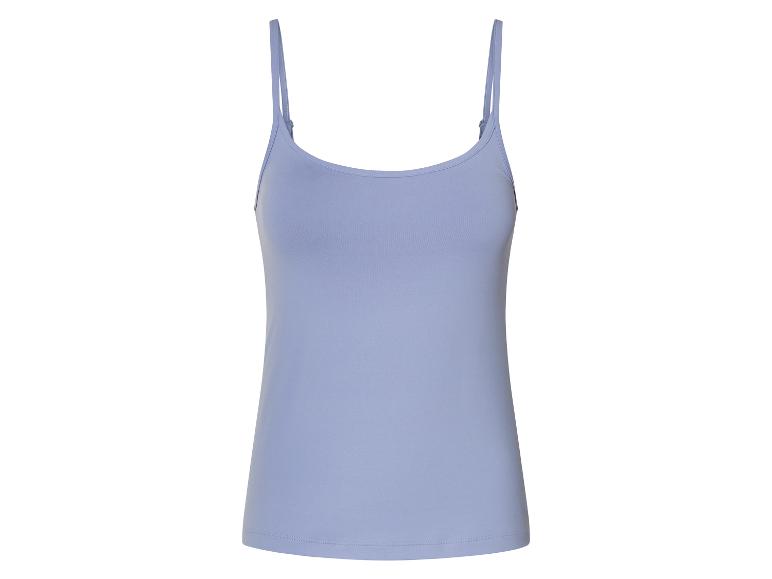 Lila Damen-Spaghettiträger-Top.