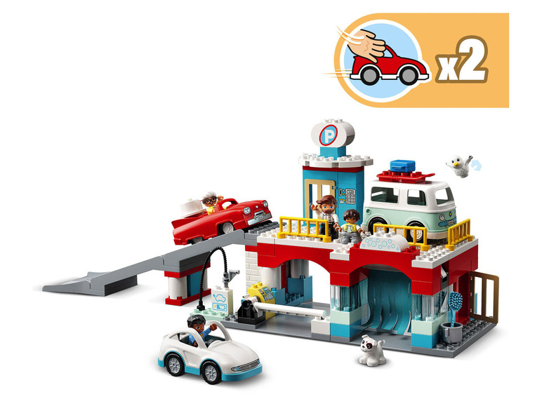 Gehe zu Vollbildansicht: LEGO® DUPLO® 10948 »Parkhaus mit Autowaschanlage« - Bild 6