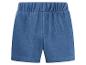 Blaue Kinder-Shorts mit Gummibund