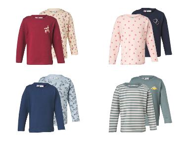 LUPILU® Kinder-Thermo-Sweatshirts, 2 Stück