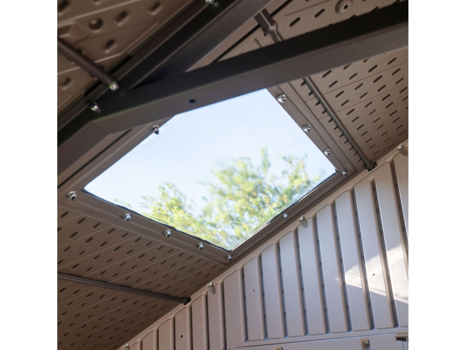 Lifetime Gerätehaus »Sky«, Stahl/Kunststoff, Dach- und…