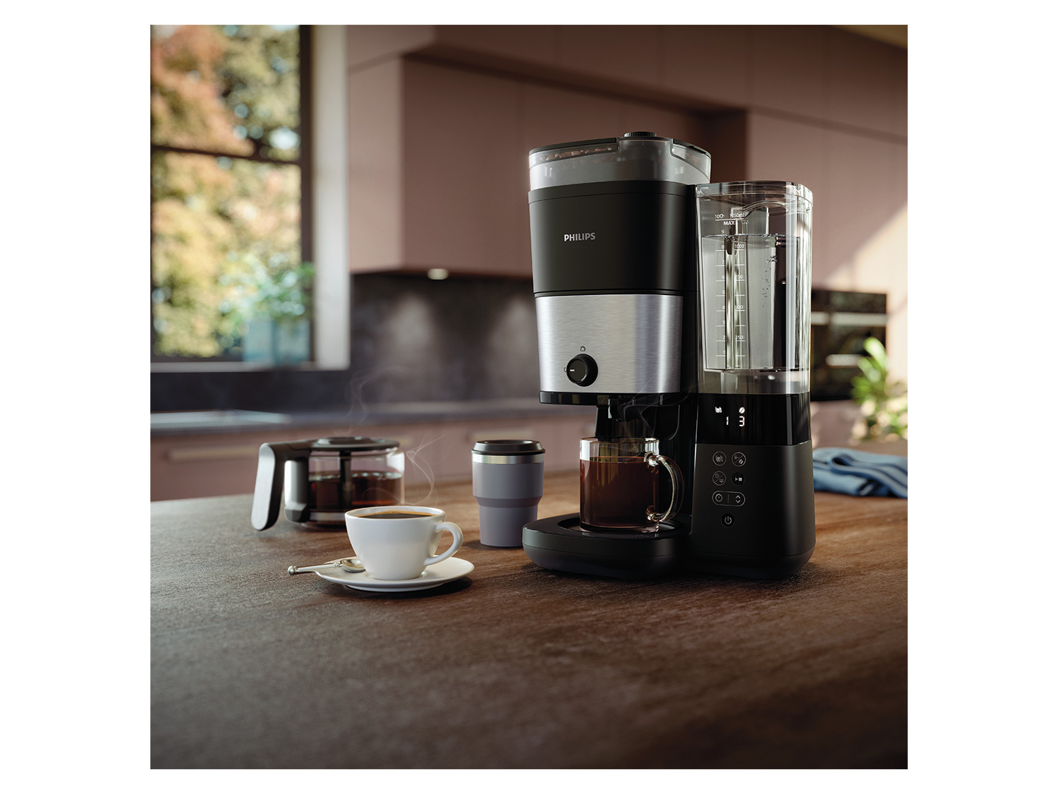 PHILIPS Kaffeemaschine Grind Brew »HD7888/01« – Bild 2 von 4