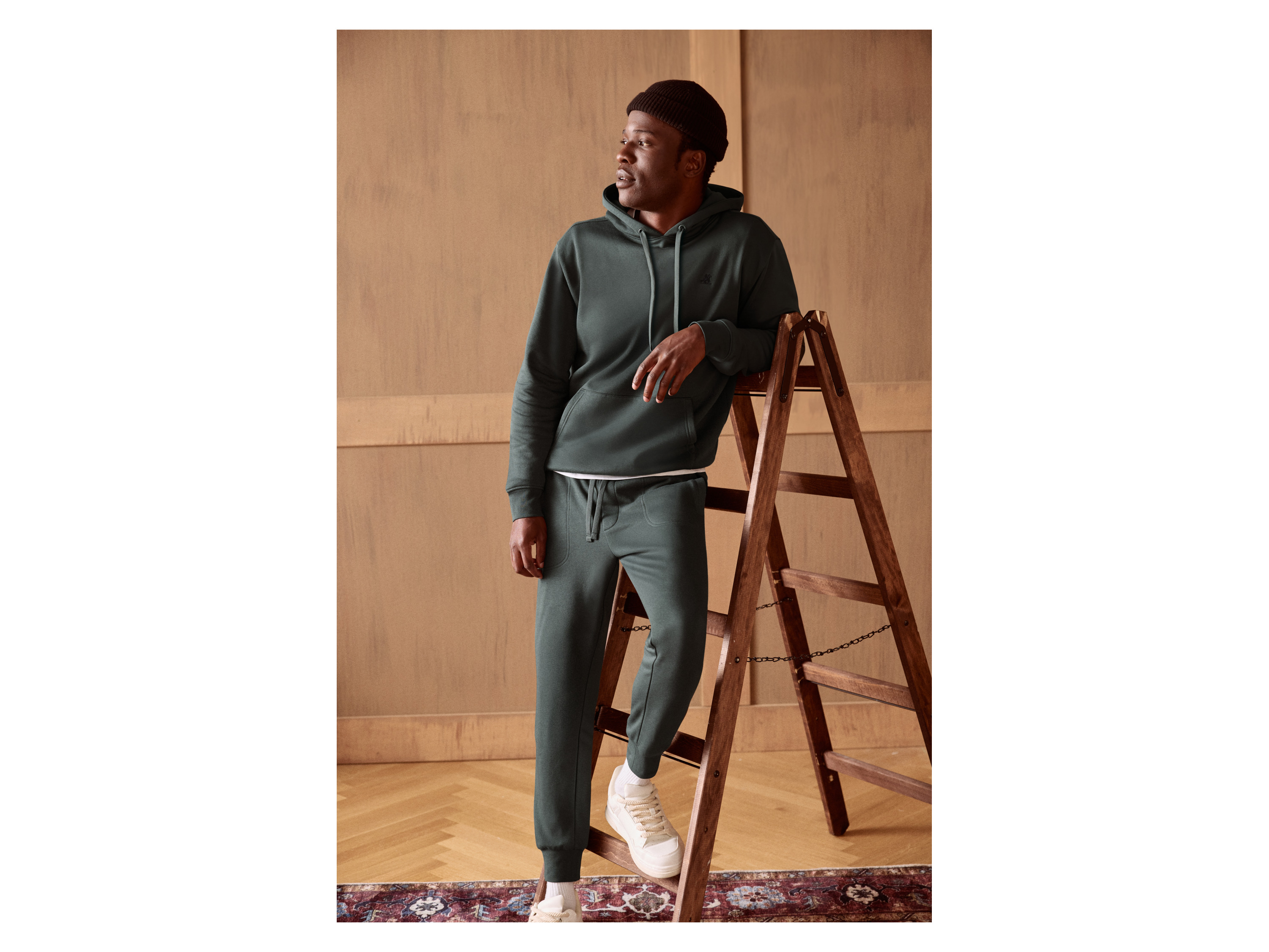 Thumbnail - Esmara Men Herren Sweathose (Grün, S (44/46))