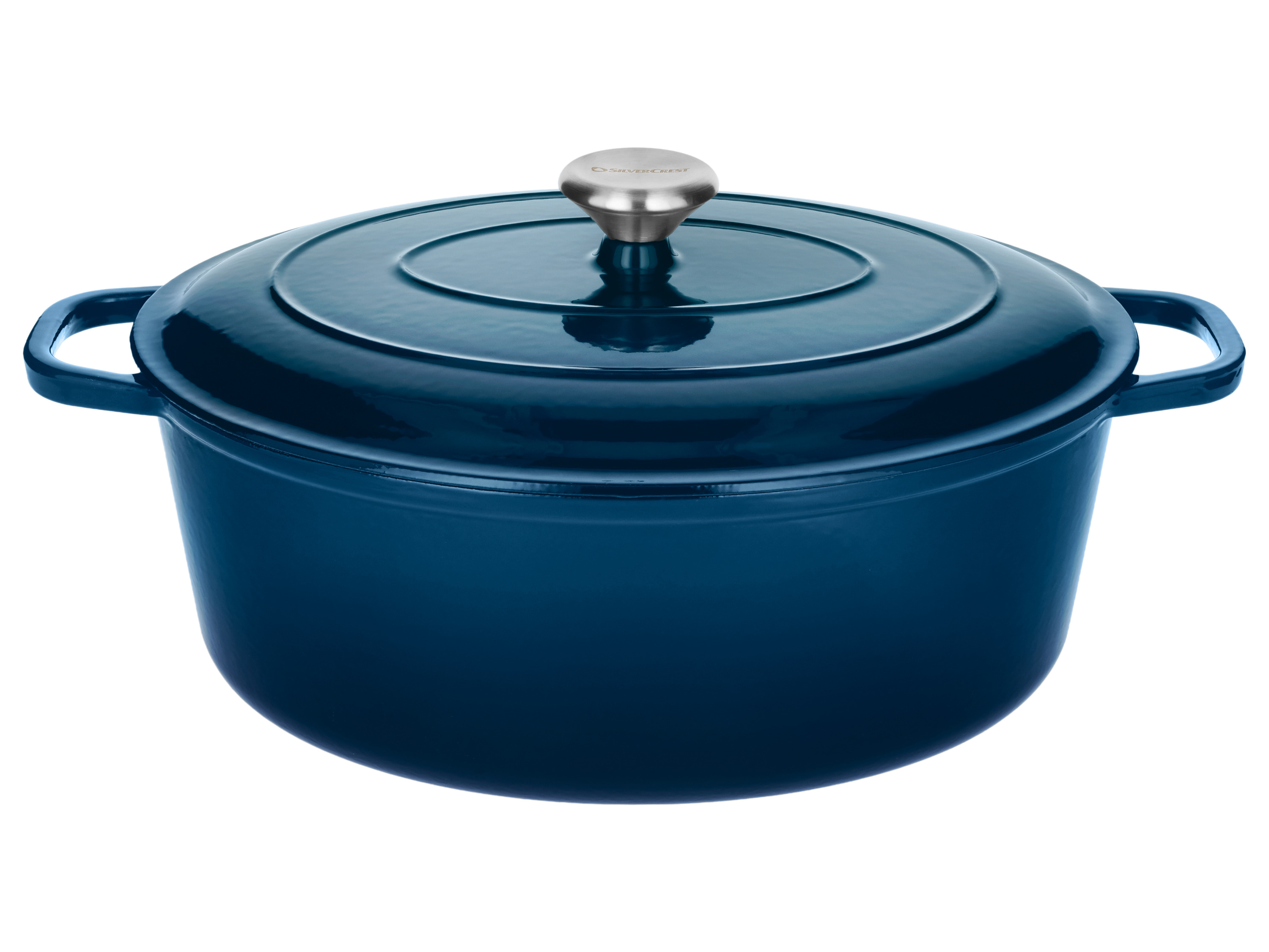 SILVERCREST® Premium-Gusseisenbräter, ca. 7,1 l (Blau)""