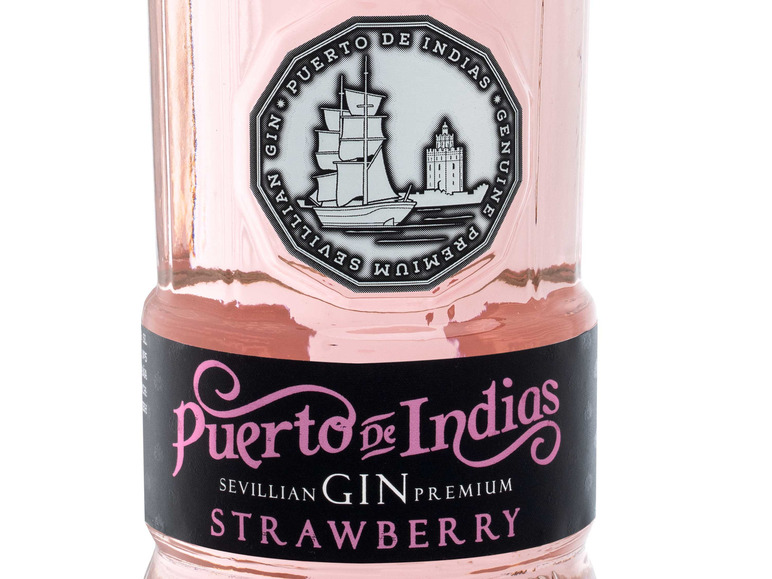 Puerto Indias Strawberry Gin 37,5% de Vol