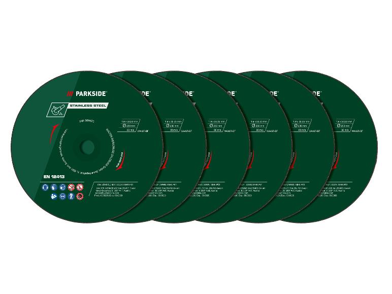 Set Trennscheiben für Edelstahl, 1,9 x 22,23 mm, Ø 230 mm, 80 m/s, WA46R-BF.