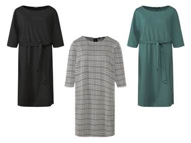 esmara® Damen Kleid, mit modischen 3/4-Ärmeln
