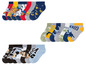 Sortiment Socken für Jungen mit Paw Patrol, Dinosauriern und Mickey Mouse.