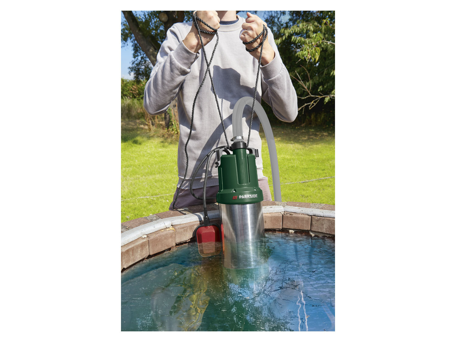 PARKSIDE® Tauchdruckpumpe »PTDP 1000 A1«, 6500 l/h