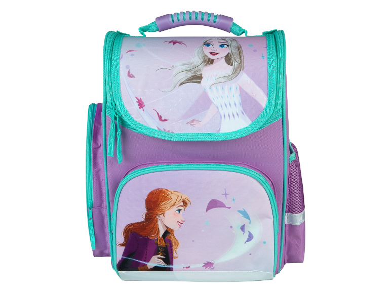 Frozen Schulranzen und Etui: Elsa und Anna.