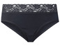 Dunkelblaue Unterhose mit Spitze