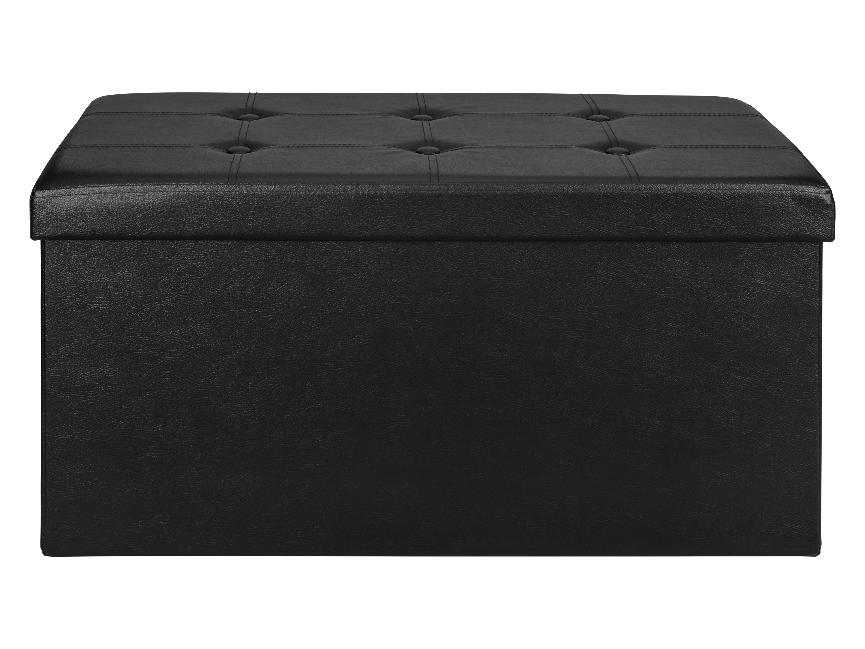 Thumbnail - LIVARNO home Sitztruhe Teddy klappbar (Schwarz)