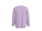 Hellvioletter Langarm-Sweater, Rückansicht