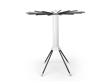 EASYmaxx Wäscheständer 112x125cm weiß/grau