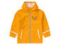 Gelber Regenmantel mit Anker und dem Schriftzug 'Ahoy Captain'