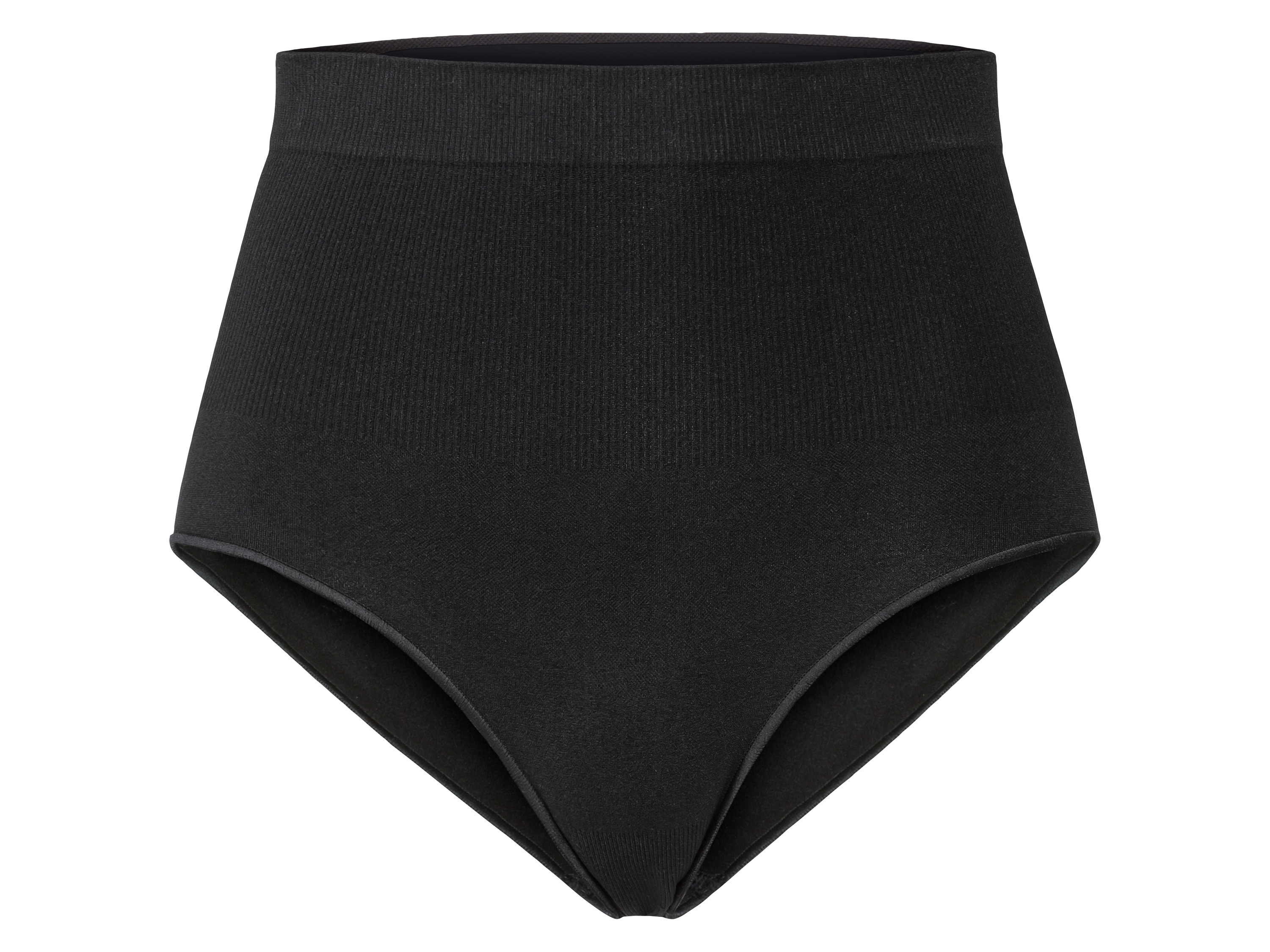 esmara® Damen Slip hoch figurformend (Schwarz, S(36/38)) | 04334036025215