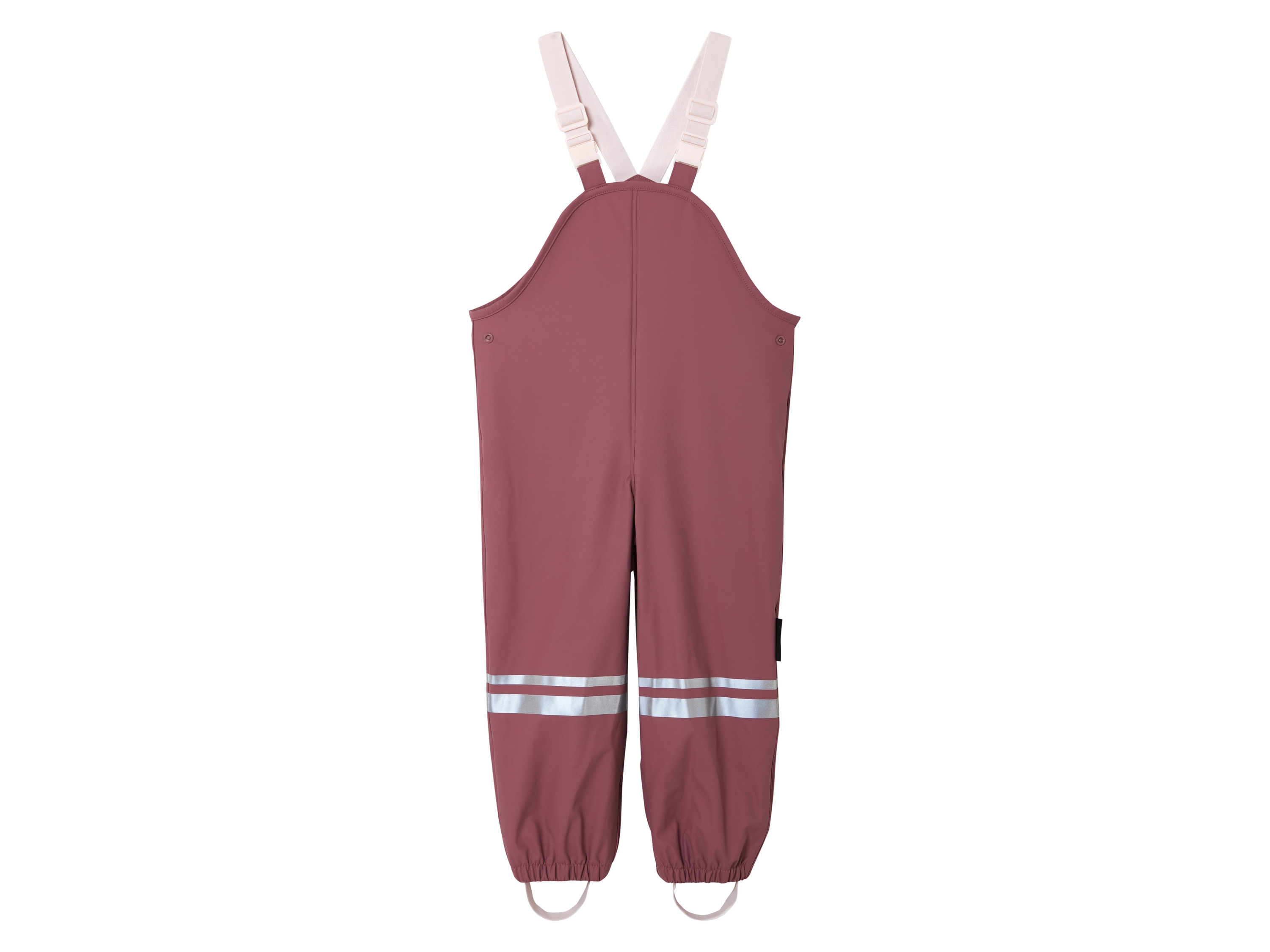 LUPILU® Baby Kleinkinder Matsch- und Buddel-Latzhose, gefüttert (dunkelrosa, 98/104)