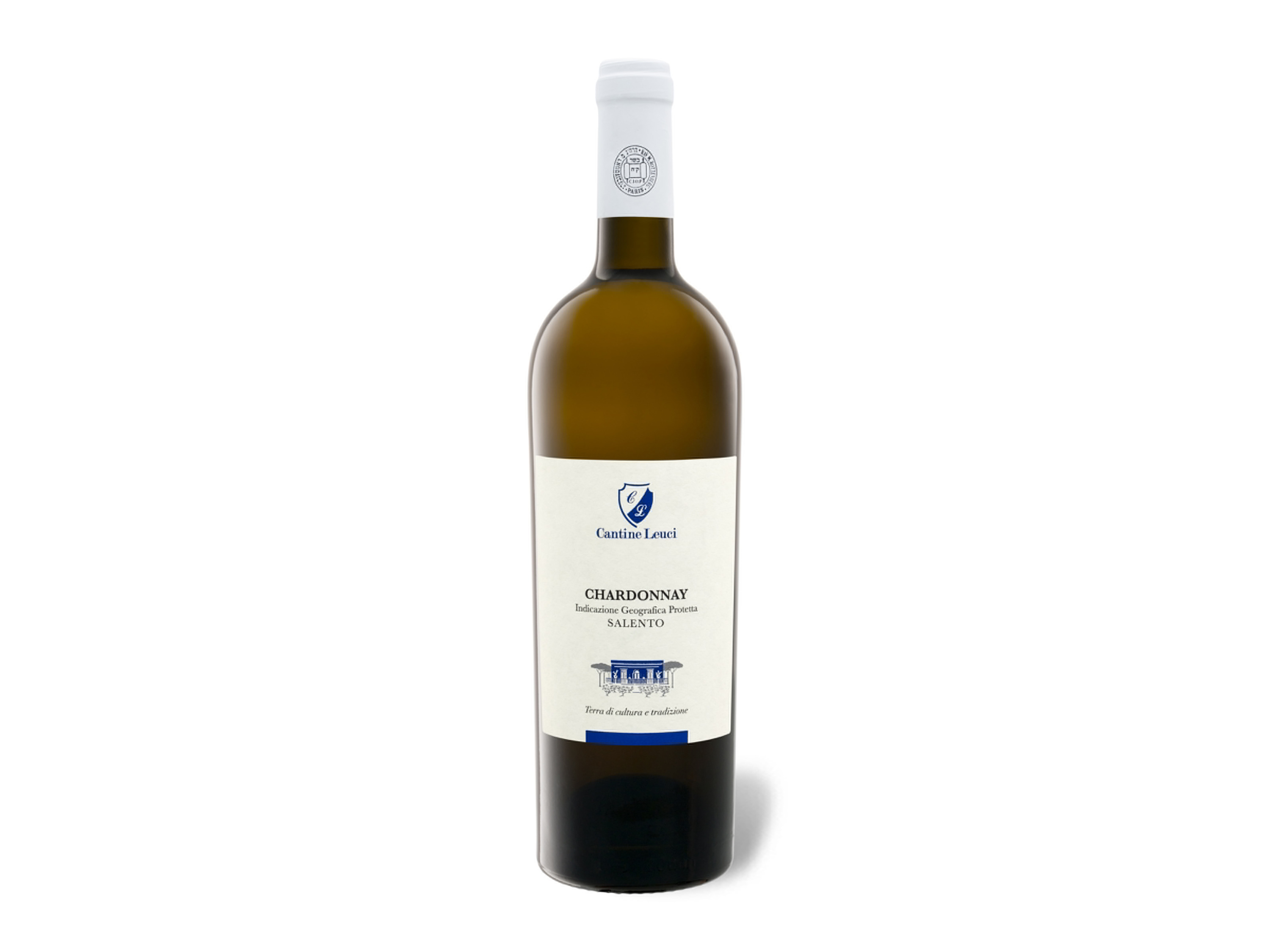 Cantine Leuci Chardonnay Salento IGP trocken koscher, Weißwein 2024 | 08033275490261