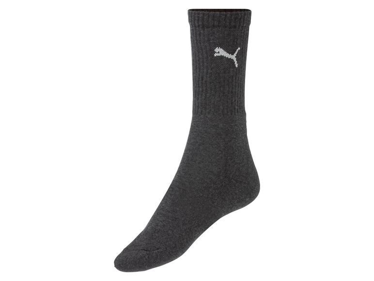 Gehe zu Vollbildansicht: Puma Herren Socken, 3 Paar, halbhoch, mit Baumwolle - Bild 7