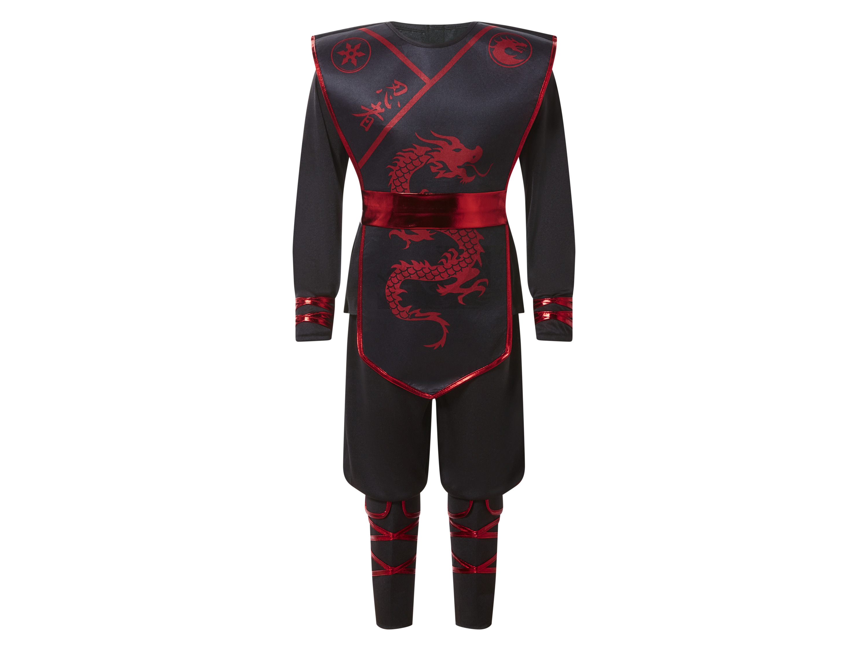 Kleinkinder/Kinder Jungen Kostüm Karneval (Ninja, 146/152) – Bild 2 von 4