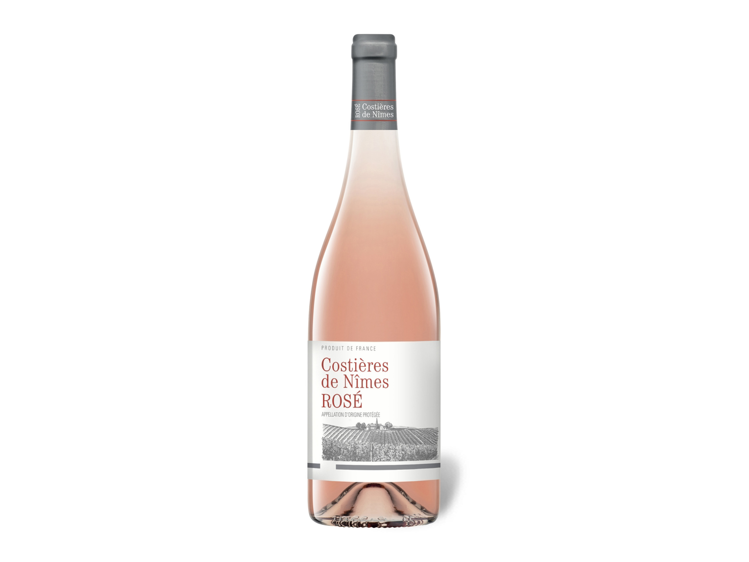 Lidl Wein-Angebot - Costières de Nîmes AOP trocken, Roséwein 2024