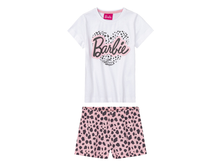 Gehe zu Vollbildansicht: Kleinkinder / Kinder Mädchen Pyjama / Nachthemd mit Print - Bild 1