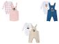 Baby-Bodys und Latzhosen mit Disney Minnie Maus, Mickey Maus und Winnie Puuh.