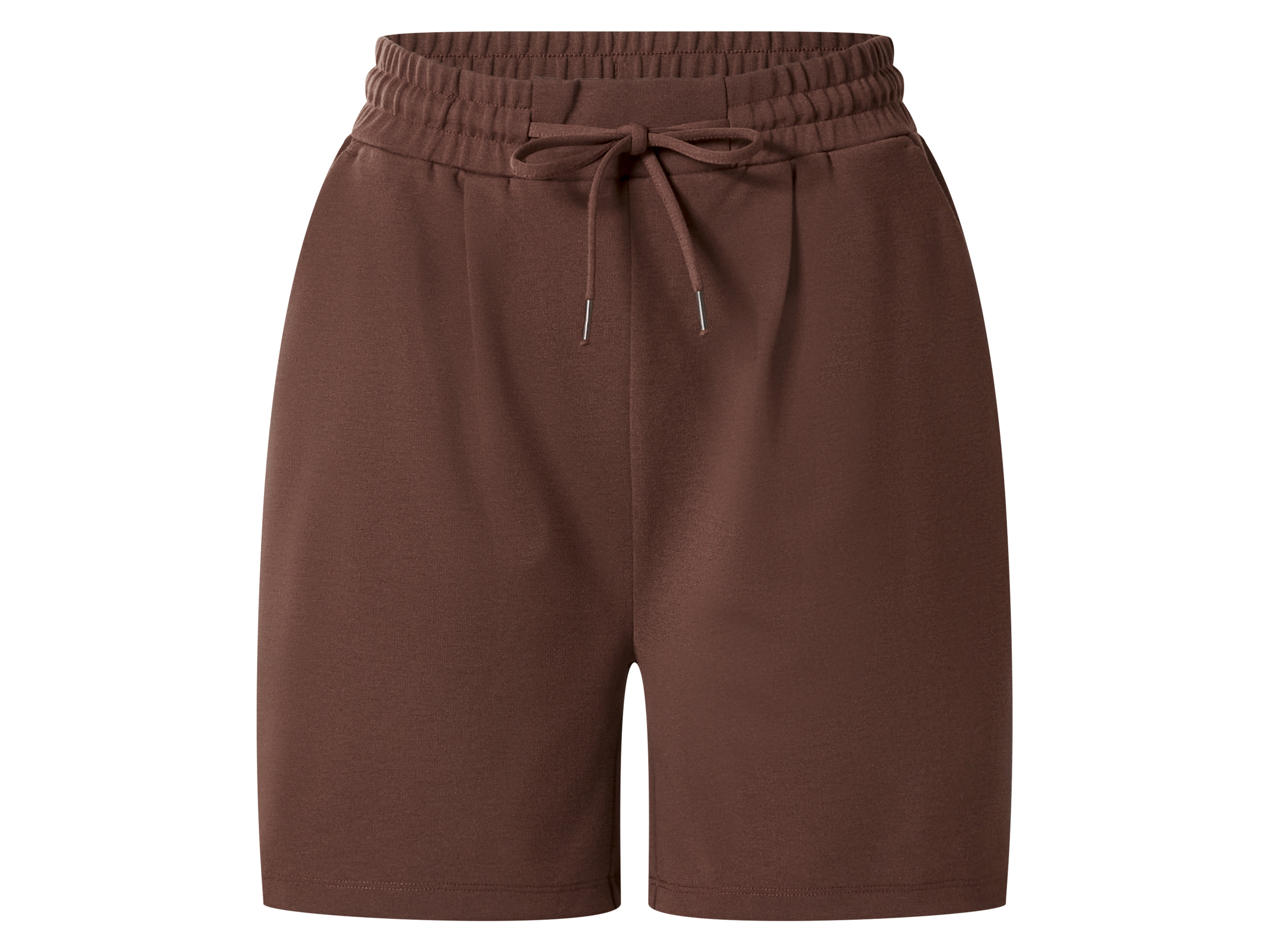 ESMARA® Damen Bermudas (Braun, L (44/46))
