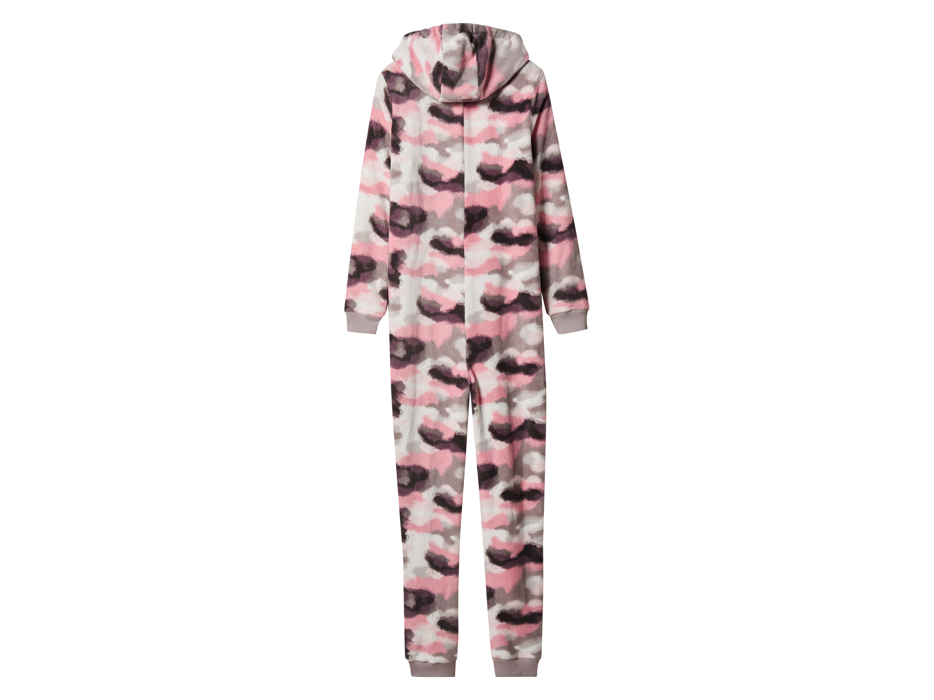 Thumbnail - esmara® Damen Jumpsuit Plüsch (Gemustert, L(44/46))