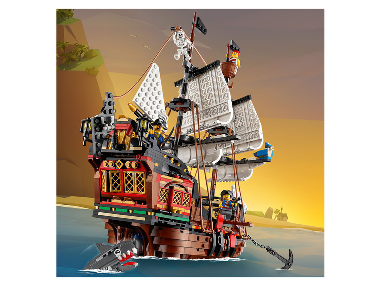 Gehe zu Vollbildansicht: LEGO® Creator 31109 »Piratenschiff« - Bild 4