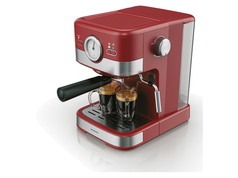 Gehe zu Vollbildansicht: SILVERCREST® Siebträger-Espressomaschine »SEM 1100 C4«, 1100 W - Bild 4