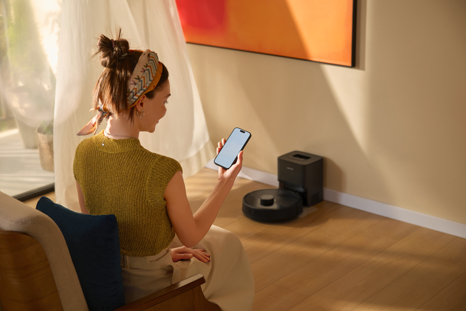 ROBOROCK Saug- und Wischroboter »Q7 TF+« mit Absaugstation (Schwarz) – Bild 3 von 4