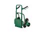 Grüne Parkside Treppenkarre mit sechs Rädern.