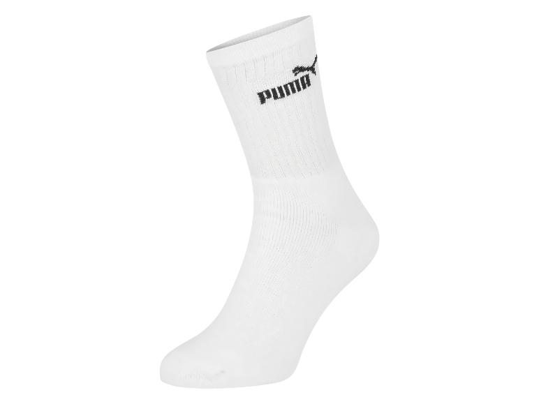 Weiße Puma Socken mit Logo