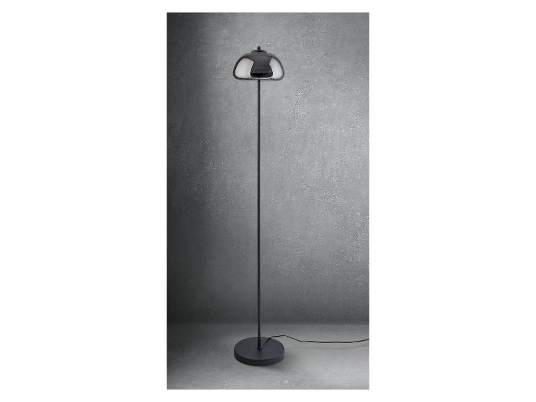 LED-Stehleuchte, Lampenschirm aus hochwertigem Glas