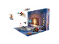 Weihnachts-Adventskalender mit Spielzeug zum Thema Weltraum