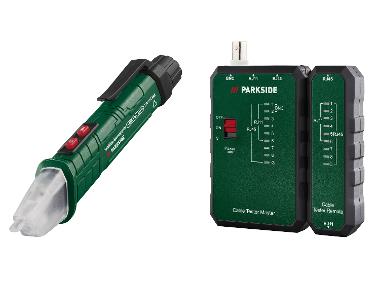 PARKSIDE® Kontaktloser Spannungsprüfer »PKSS A2« / Netzwerkkabel-Tester »PNKT A1«
