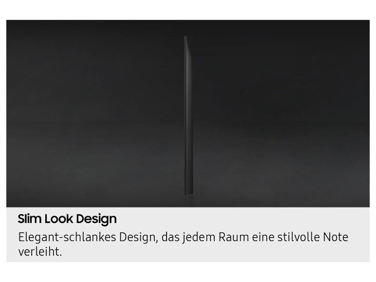 Slim Look Design: Elegant-schlankes Design, das jedem Raum eine stilvolle Note verleiht.