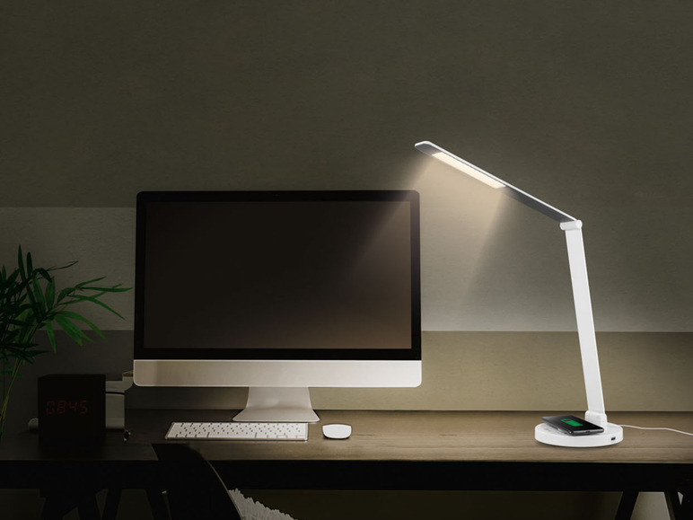 Gehe zu Vollbildansicht: LIVARNO home LED-Tischleuchte, mit induktiver Ladefläche, 6,2 W - Bild 8