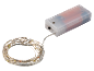 LED-Lichterkette auf Draht mit Batteriefach.