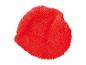 Rotes, flauschiges Mikrofasertuch