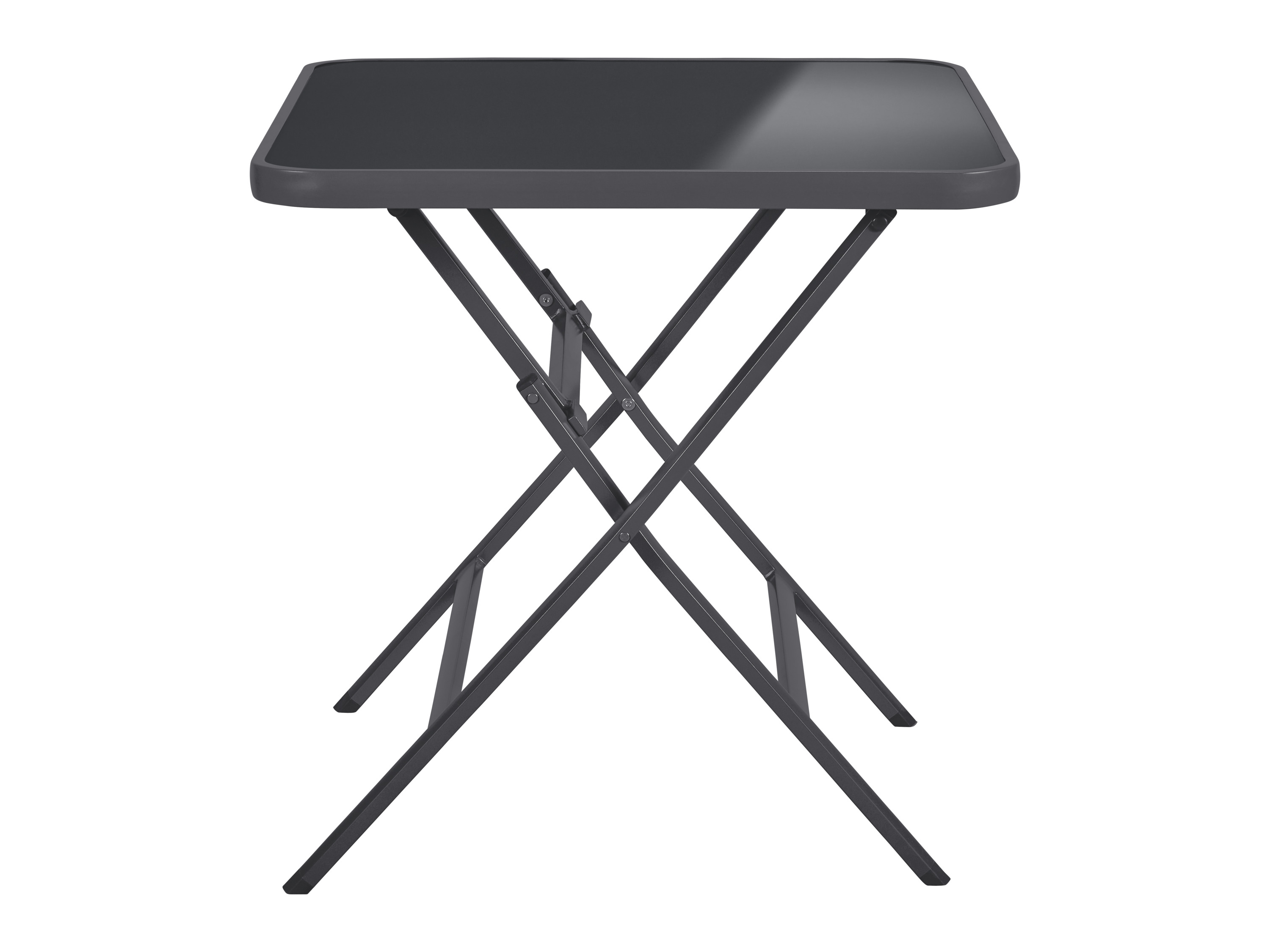 Thumbnail - LIVARNO® Alu-Glastisch »Houston / Toronto«, 70 x 70 x 70 cm