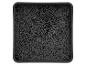 Schwarze Antirutschmatte mit granulierter Oberfläche für Schubladen oder Regale.