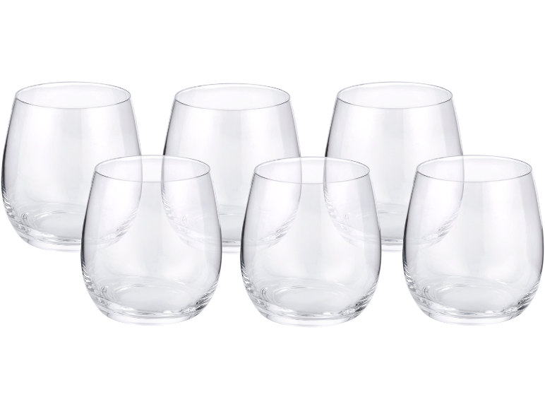 SILVERCREST® Wassergläser, 6 Stück