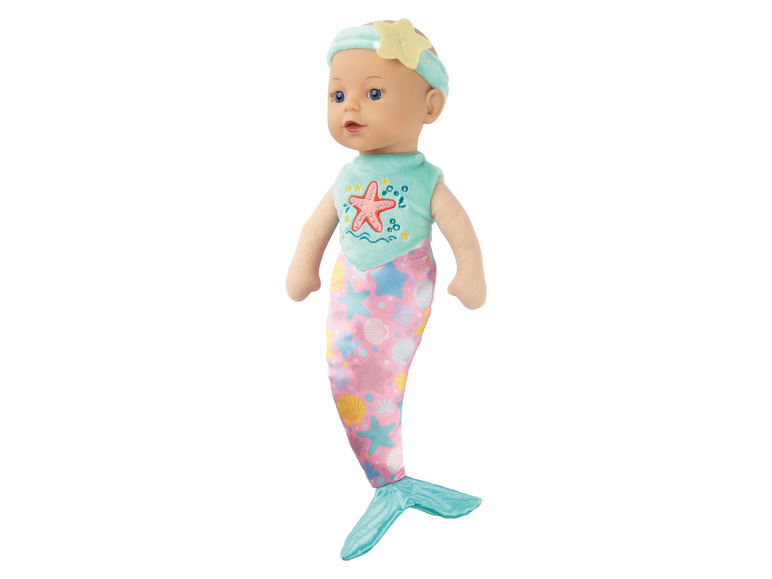 Gehe zu Vollbildansicht: Playtive Babypuppe / Meerjungfrau »Sam«, anschmiegsamer weicher Körper - Bild 13