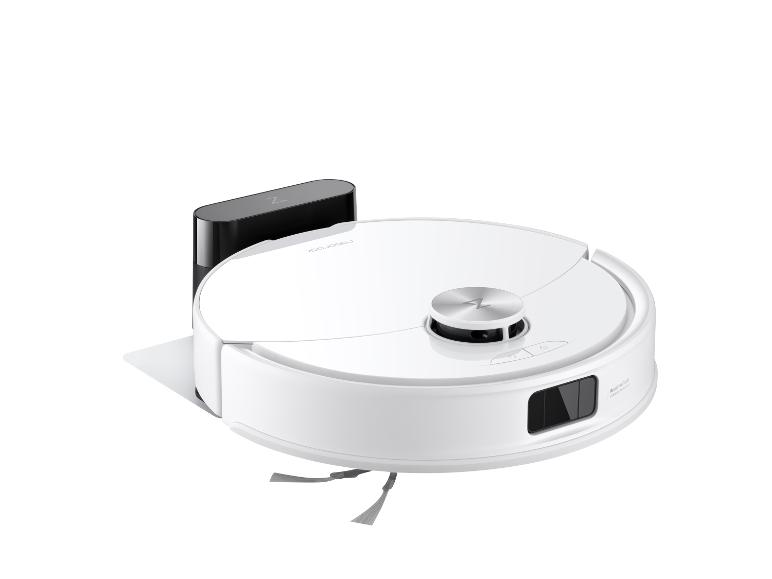 Roborock Saugroboter mit Ladestation in Weiß und Schwarz