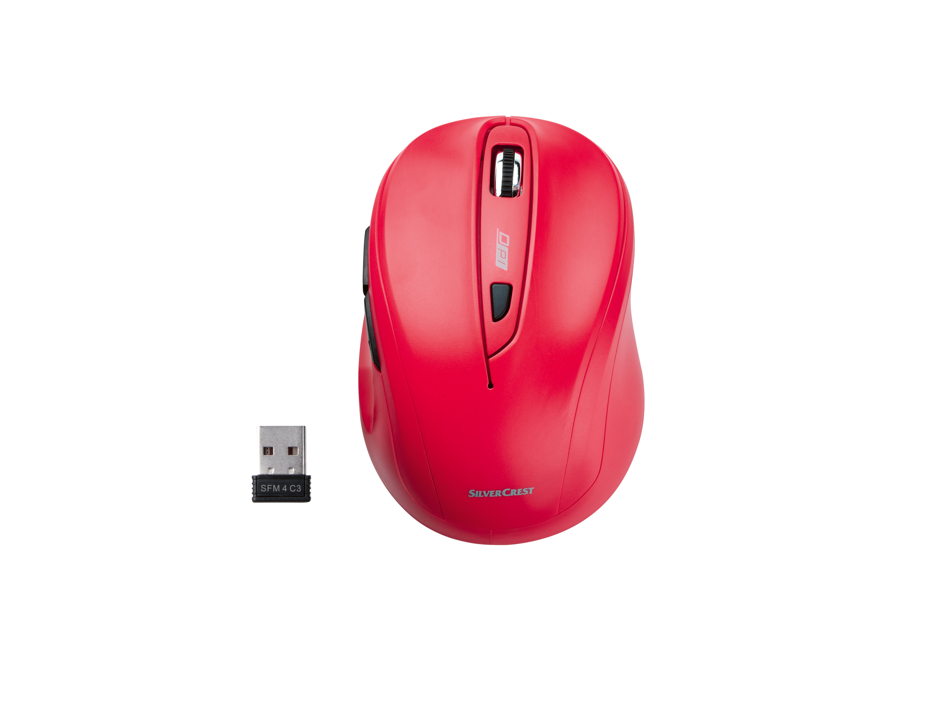 Thumbnail - SILVERCREST® PC Maus (Rot)