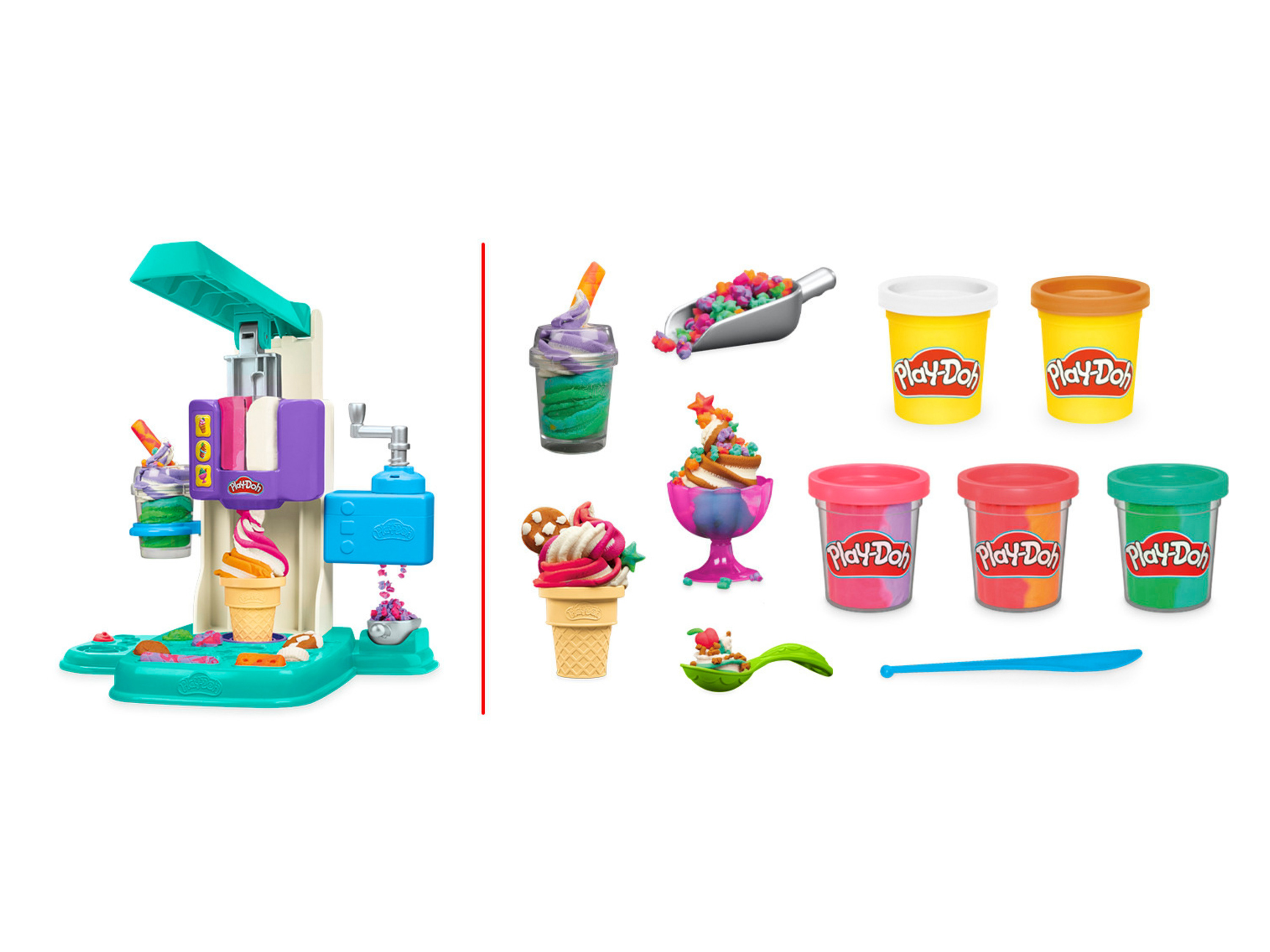 Thumbnail - Play Doh Knete Spieleset (Eismaschine)