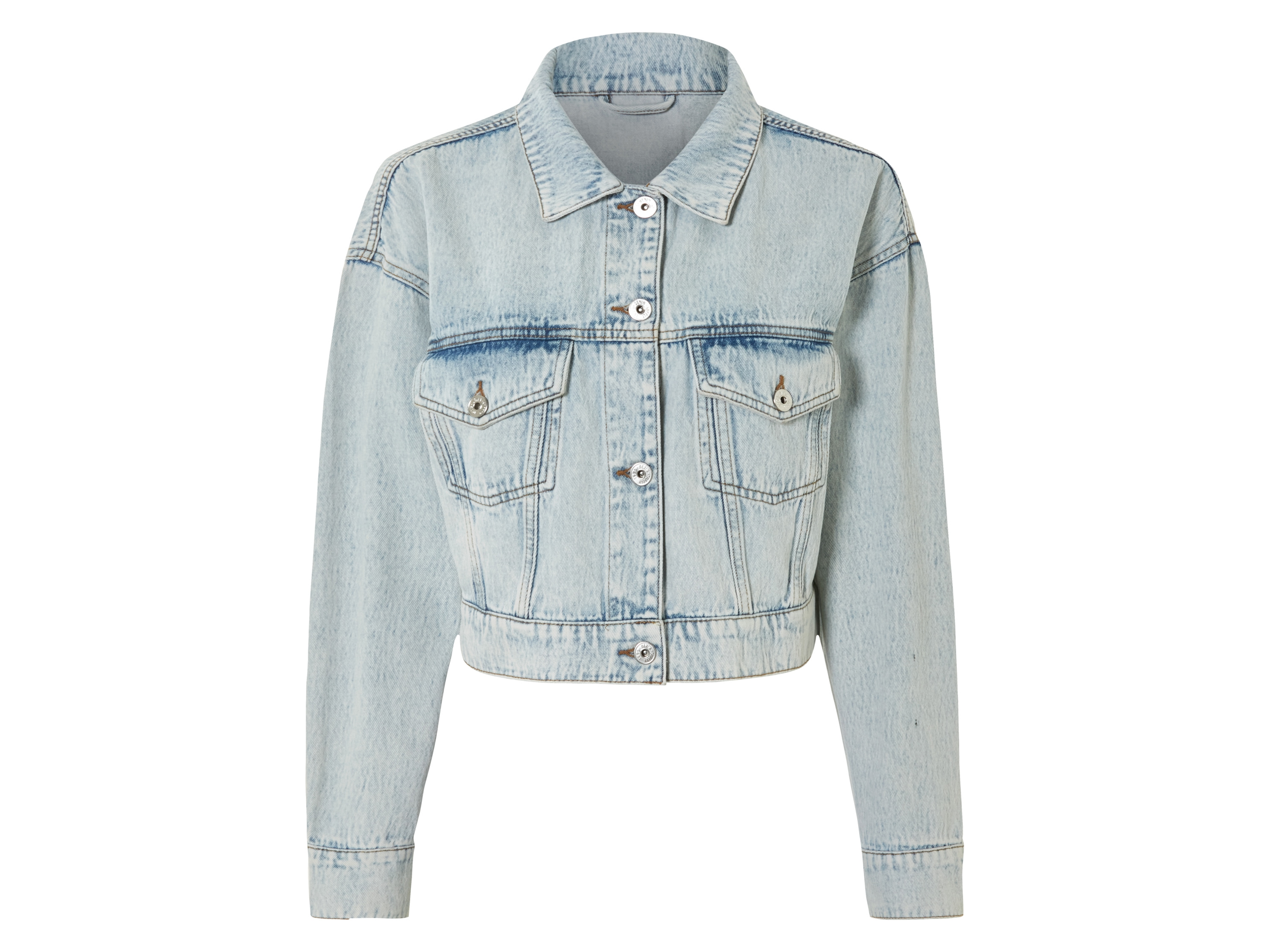 esmara® Damen Jeansjacke (Hellblau, 46) | 04052916144916